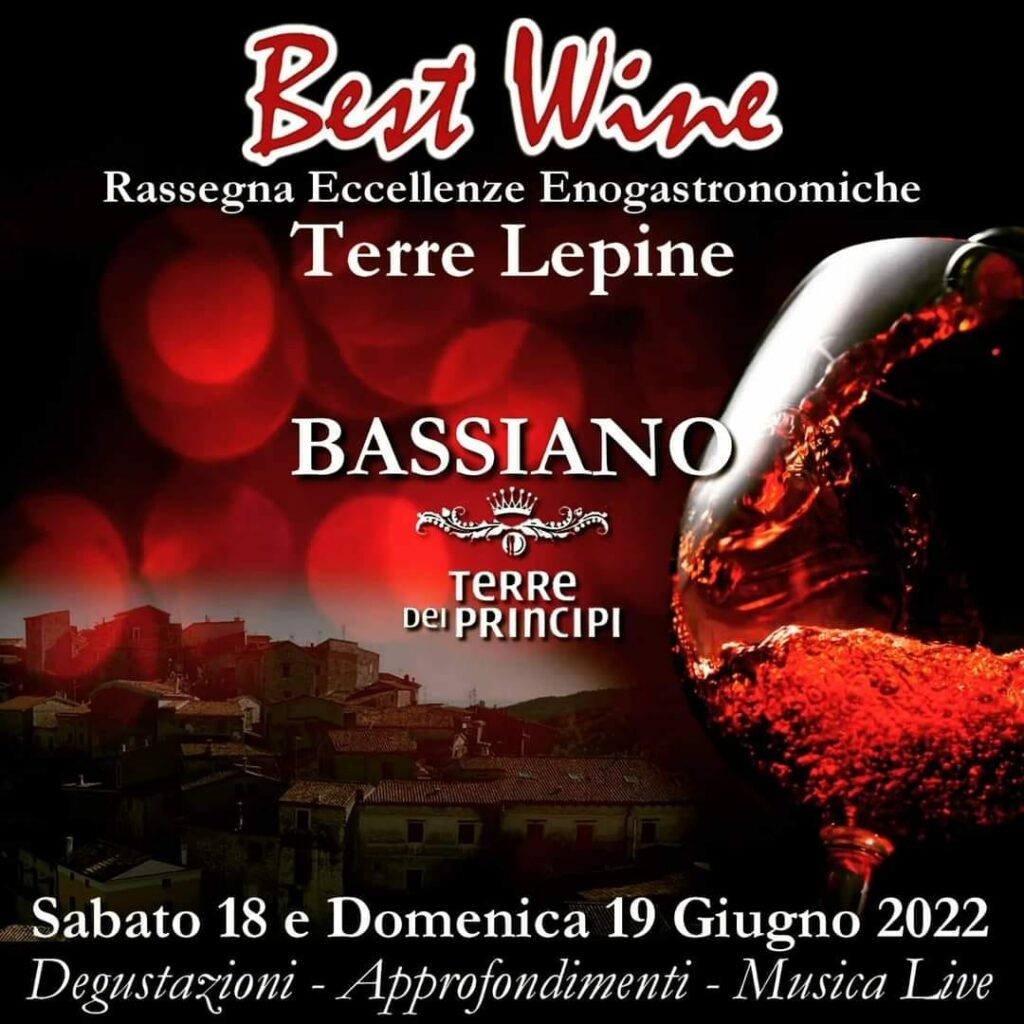 Best Wine 2022 Bassiano (LT)