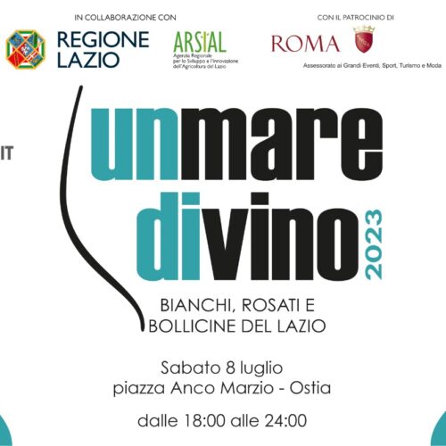 Un mare diVino 2023, a Ostia protagonisti l’eccellenza enologica laziale e gli show cooking di quattro chef del territorio