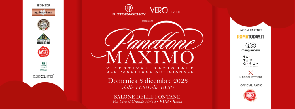 Panettone Maximo – Domenica 3 Dicembre 2023